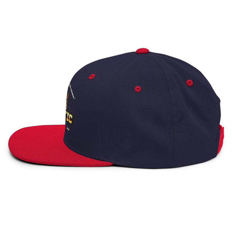  black snapback hat​