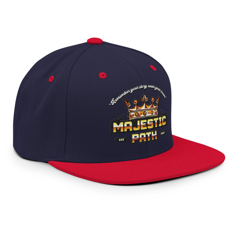  black snapback hat​