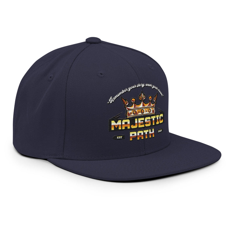  black snapback hat​