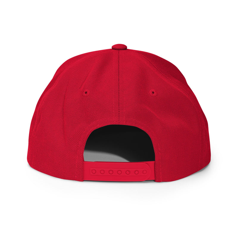  black snapback hat​
