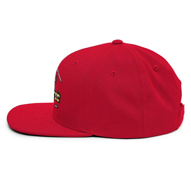  black snapback hat​