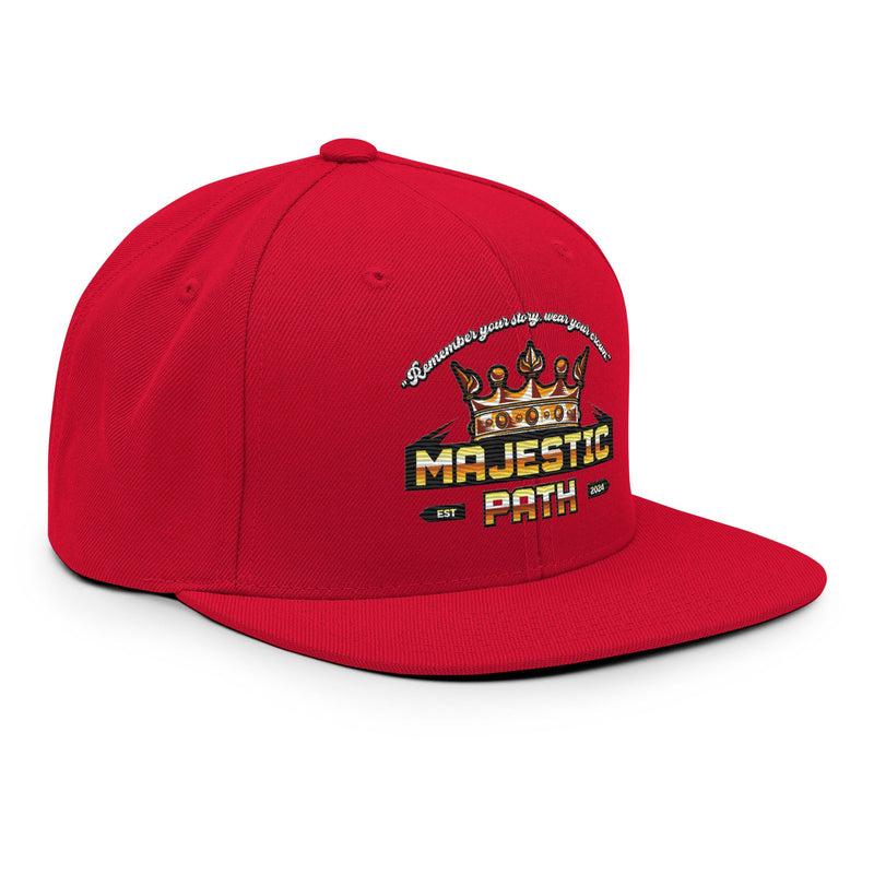  black snapback hat​