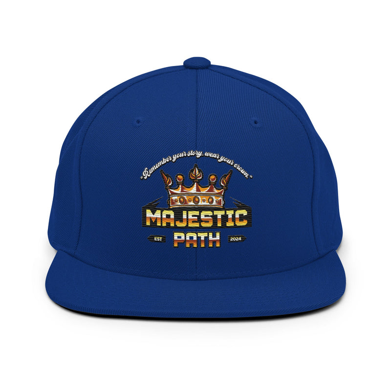  black snapback hat​