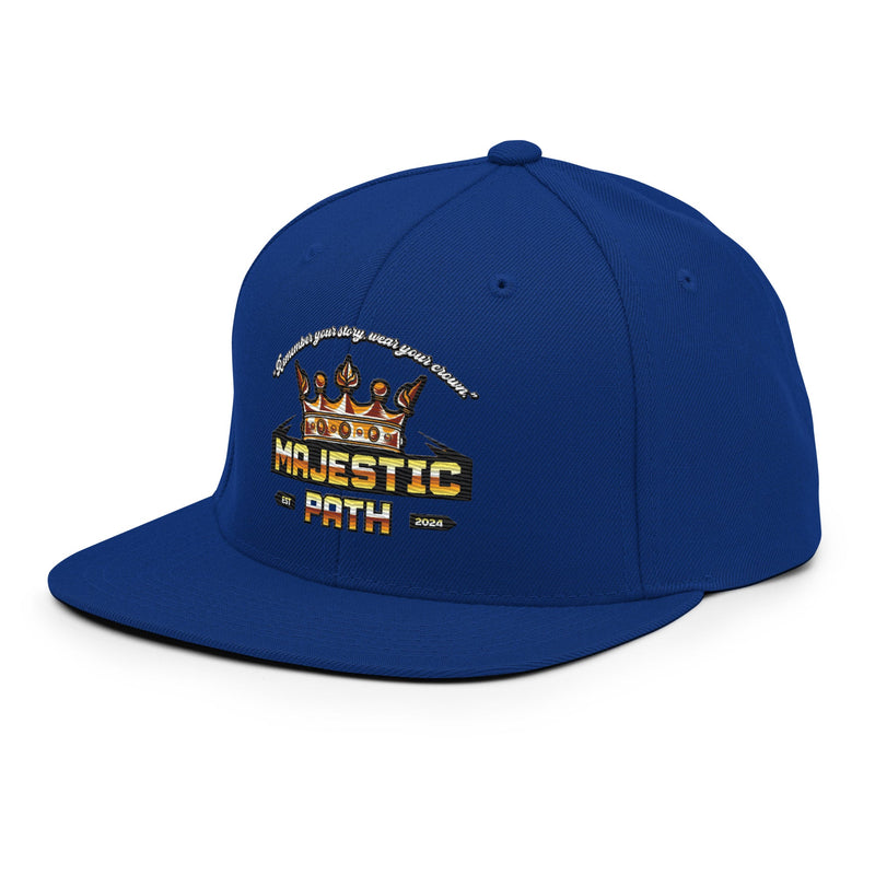  black snapback hat​