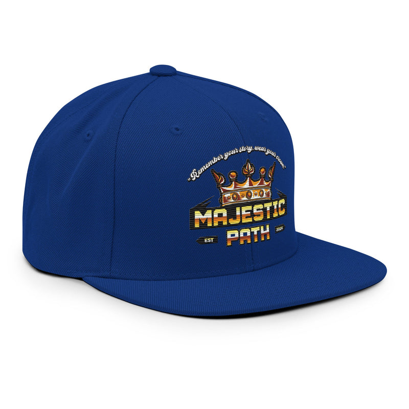  black snapback hat​