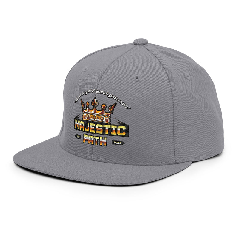 black snapback hat​