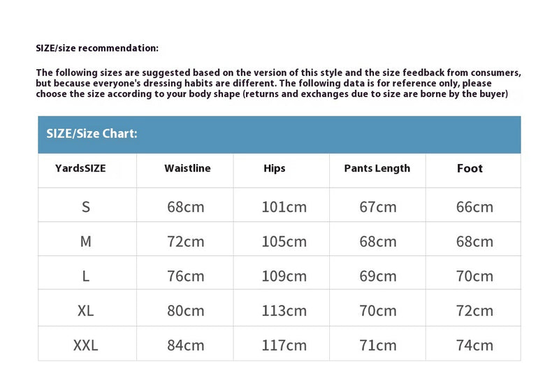 Fashion Loose Cool Straight Pants Men