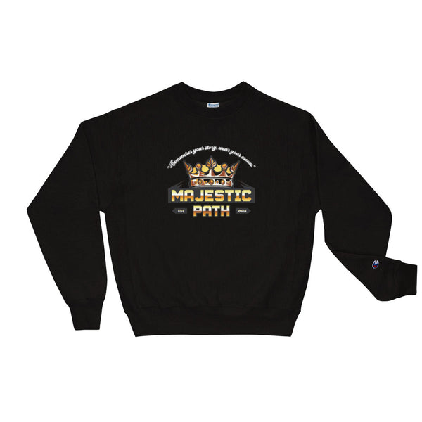 Best Champion Men Black Sweatshirt