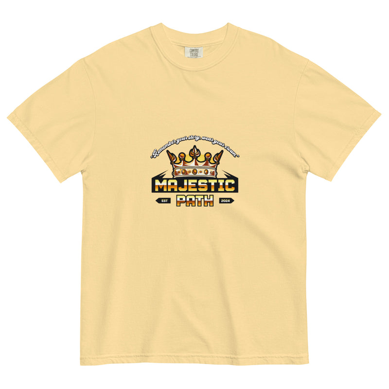 Unisex garment-dyed heavyweight t-shirt