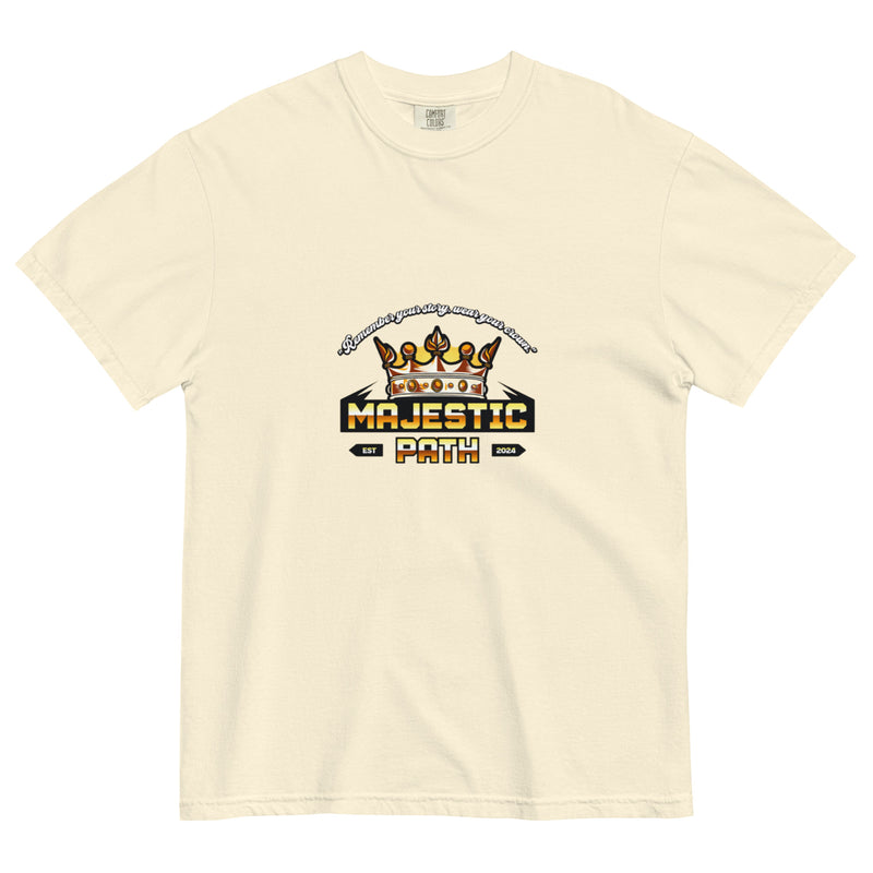 Unisex garment-dyed heavyweight t-shirt