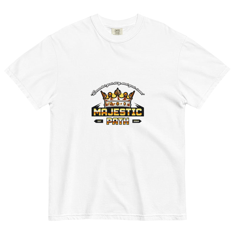 Unisex garment-dyed heavyweight t-shirt