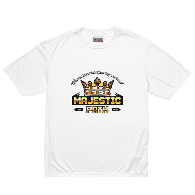 Unisex performance crew neck t-shirt